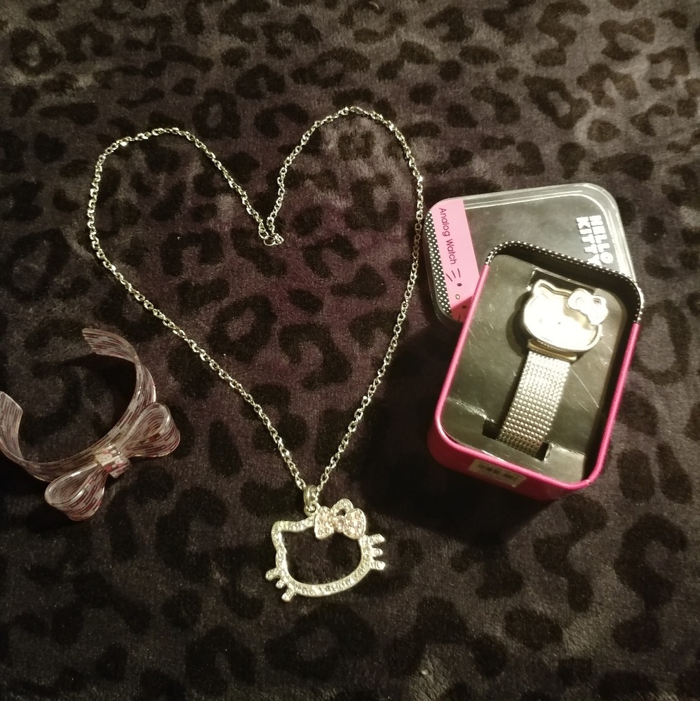 Hello Kitty jewelry bundle